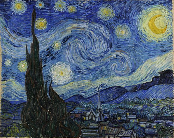 文森特·梵高《星月夜》